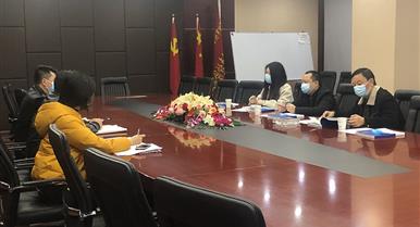 金牛区统战部辅导亲临四川海博论坛hibet建设集团视察领导疫情防...