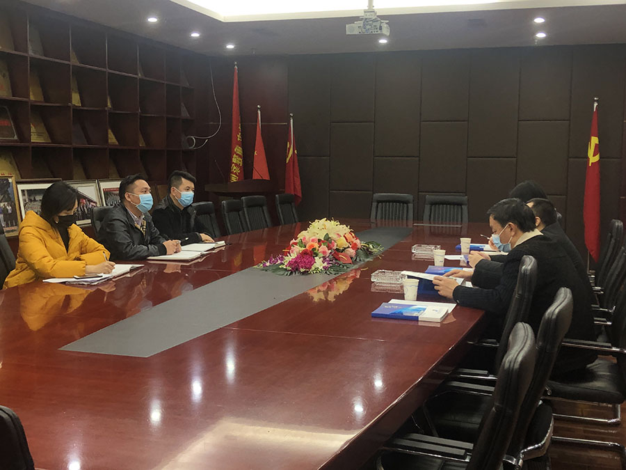 金牛区统战部辅导亲临四川海博论坛hibet建设集团视察领导疫情防控和复工复产工作BB 金牛区统战部辅导亲临四川海博论坛hibet建设集团视察领导疫情防控和复工复产工作BB